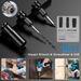3-In-1 Cordless Electric Impact Wrench Drill Screwdriver With Brushless Motor Max 3450RPM Variable Speed_voghion.com
