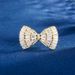 High-end Bow Brooch, Women's Light Luxury, Exquisite Fashion, Anti-light Pin Buckle, High-end Clothes Corsage With Accessories_voghion.com