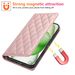Custodia in pelle con portafoglio e porta carte magnetiche resistenti per iPhone 16 Pro Max 15 Plus 14 13 12 11 Flip Book Flip Fragrant Wind Bag Cover_voghion.com