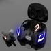 Gaming Wireless Headset Binaural Noise Reduction In-ear Music Headset Type-C Digital Display Colorful Ambient Light Cabin_voghion.com