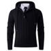 Men's Casual Hooded Sweater – Solid Color Loose Fit Knit Pullover (White, Black, Gray, Sizes M-3XL, Soft & Comfortable For Autumn & Winter)_voghion.com