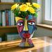 Enchanting Face Colorful Planter - Abstract Desktop Ornament For Home Planting & Creative Decor
ACZT_voghion.com