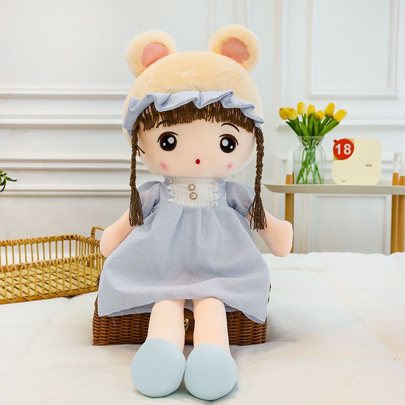 【 Mağaza Sıcak Satış 】 Çiçek Peri Feier Peluş Kumaş Yatıştırıcı Oyuncak Bebek Kız Bebek Eşlik Eden Uyku Yastığı Çocuklarda_voghion.com