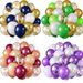 30 stücke Metallic Glitter Ballon Set Party Dekoration Bunte Luftballons Vakuum_voghion.com