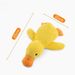 Pet Products Cat Self-Hi Duck Grinding Teeth Biting Sound Cartoon Duck Dog Interactive Plush Toy Accompanying Sleeping Duck_voghion.com