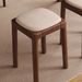 Solid Wood Stool For Home Use, Stackable Soft Cushion Bench, Living Room Wooden Low Simple Modern Small Square Stool,_voghion.com