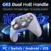 Controller mobile per Android Switch con sensore di movimento e vibrazione, joystick lineare G6s Bluetooth Dual Hall_voghion.com