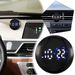 | Digital Touch Sensing Display Screen Car Dashboard Clock_voghion.com