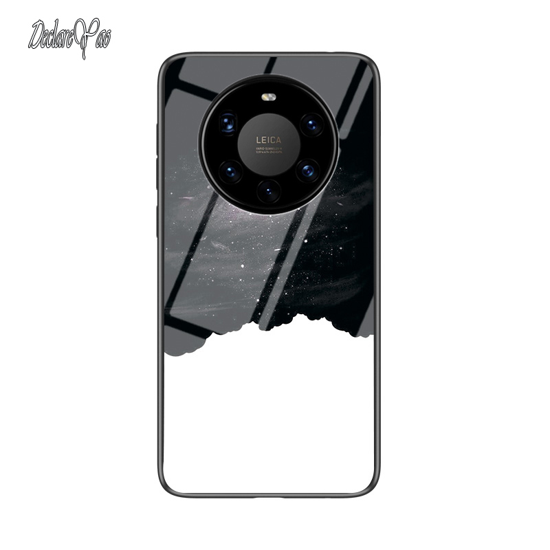 Mate 40 RS Glashülle DECLAREYAO Luxus-Hartspiegelhülle aus gehärtetem Glas für Huawei Mate 9 10 20 30 40 Pro+ 10 20 Lite C_voghion.com