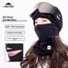 Ski-Gesichtsschutz, Winter, winddicht, kältebeständig, Fahrradkopfbedeckung, V-Face, Fleece-gefüttert, warm, atmungsaktiv, wärmer, Halsmanschette für_voghion.com