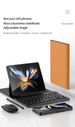 Para Samsung Galaxy Z Fold 2 3 4 5 6 Minutos de reunião sem fio Grave Mini Mouse Bluetooth Caneta Teclado Estojo_voghion.com