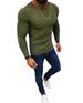 Maglione da uomo 2024 autunno e inverno slim fit a maniche lunghe girocollo pullover top maglione_voghion.com