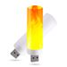 2 stk. USB-atmosfærelys LED-flamme blinkende stearinlys boklampe for powerbank campingbelysning sigarettennereffektlys_voghion.com