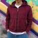 Innovation Multi Pocket Zipper Cardigan Sweatshirt Jacket Men's Loose Large Size Hoodie_voghion.com