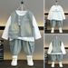 Kinderkleding Jongens Lente Pak Nieuwe Stijl Kinderen Knap En Modieus Denim Vest Driedelig Pak Baby Lente En Herfst Kleding_voghion.com