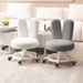 Living Room Simple Rotating Nordic Style Low With Wheels Backrest Shoe Changing Swivel Chair Bench Home Use Learning_voghion.com