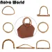 1-2-20PCS Camel Natural Real Bamboo U Shape Handles Replacement Bag Wallet Vintage Handle Bags Strap DIY Accessories_voghion.com