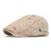 Fresh Plaid Beret British Style Forward Casual Artist Trendy Duckbill Cap For Women_voghion.com
