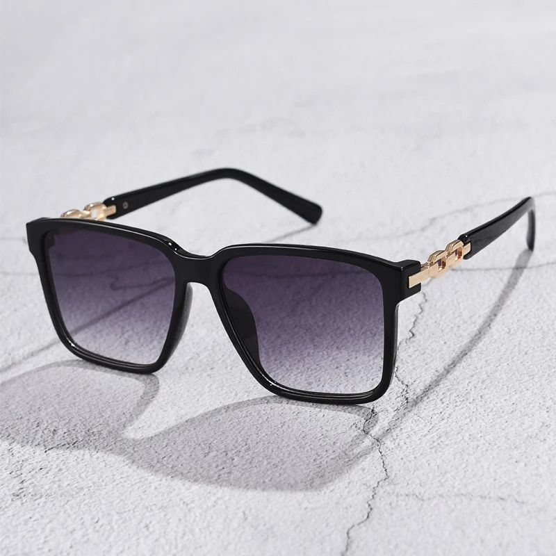 2025 Radfahren Mode Frauen Sonnenbrille Quadratischen Stil Sonnenbrille Zubehör Gradienten Objektiv Anti-UV400 Luxus Marke Brillen Weibliche_voghion.com