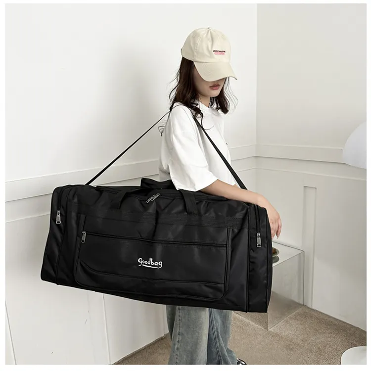 Yoga fitness bag, swimming training bag, sports bag, trendy lifting, crossbody bag, travel bag, cylindrical basketball bag_voghion.com