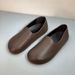 2025 New Women's Loafers Thick Row Style Comfortable Soft Sole Casual Versatile Slip-On Chunky Shoes_voghion.com