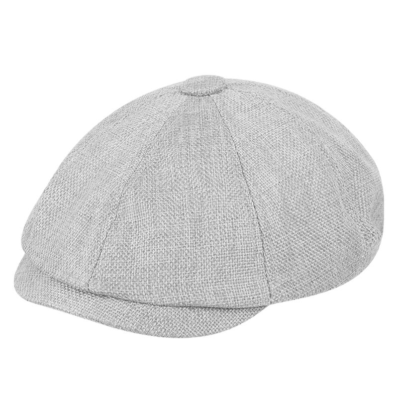 Vintage Men Casual Newsboy Hat Spring Summer Retro Beret Hat Wild Casual Hats Unisex Octagonal Cap Fashion Hip Hop Caps_voghion.com