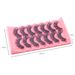 7 Pairs Faux Mink Fluffy False Eyelashes Natural Curl Dense & Exaggerated For Stage Makeup Voluminous And Dramatic Look_voghion.com