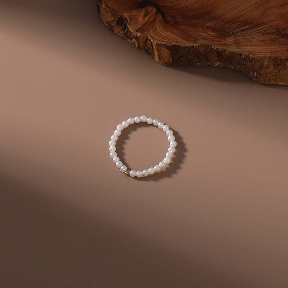 2025 New Arrivals Women's Ring, Korean Style, Natural Pearl_voghion.com