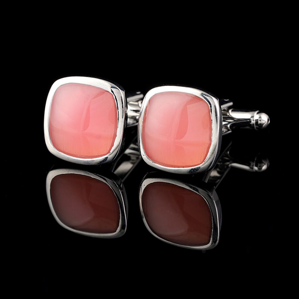 new diamond copper cufflinks French shirt clothing accessories men's and women's suit cuff nails business gifts in stock_voghion.com