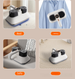 Dual Cup Strong Suction Mite Remover - Household Portable Wireless Handheld Vacuum Cleaner UV Sterilization_voghion.com