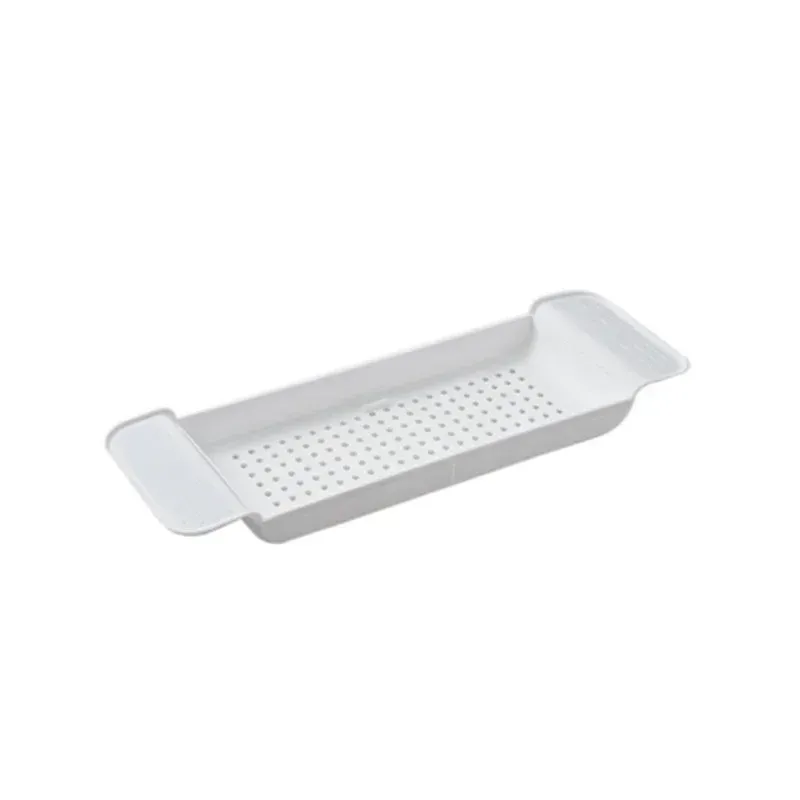 Spa Experience Bamboo Bathtub Tray - Extendable Book Holder_voghion.com