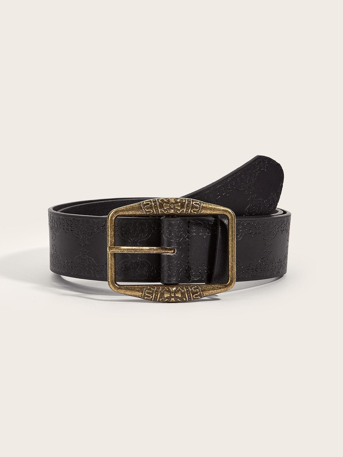 2025 Con cintura in jeans, marrone di lusso._voghion.com