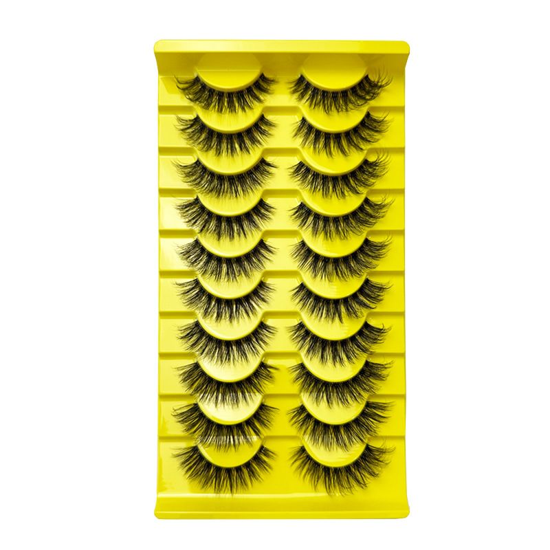 New 6D Eyelashes messy fluffy fried false eyelashes_voghion.com