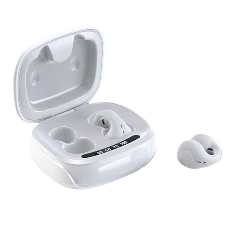 JX80 Wireless Earbud HiFi Stereo Surround Bone Conduction LED Digital Display Bluetooth 5.3 With Voice Assistant_voghion.com
