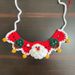 Sciarpa di lana lavorata a maglia per cani e gatti, bavaglino, bavaglino di Babbo Natale, collare per festival_voghion.com