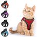 Guangying Pet Chest Strap Reflective Stripes Pressure Reduction Breathable Pet Cats Vest Harness For Outdoor_voghion.com