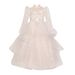 Elegant Princess Dress For Girls - Sparkly Formal Party Gown With Crown For Recitals, Birthdays & Special Occasions (110-170cm)_voghion.com