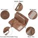 Large Capacity Long Leather Women's Multi-Card Slot Wallet RFID Clutch_voghion.com