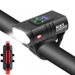 Bicycle Headlight T6 With Power Display Headlight Near And Far Beam Mountain Bike Rechargeable Headlight_voghion.com