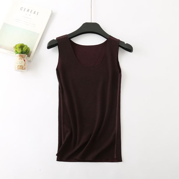 Canottiera calda invernale No Trace con scollo rotondo spesso_voghion.com