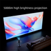 Yingfeng V3 Nuovo proiettore Ultra HD per camera da letto, casa, home theater, dormitorio, schermo di proiezione_voghion.com