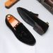 703-2 Loafers Herren Flow Su Lefu Große Casual One Step Lederschuhe_voghion.com