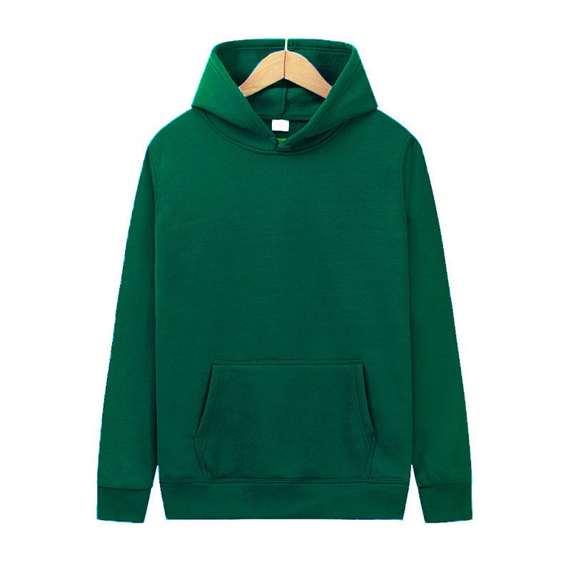 Sports Clothing Men's And Women's Sports Sweatshirt Set Solid Color Light Plate Fleece Hoodie + Trousers_voghion.com