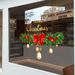 1Pc45Cm*60Cm Christmas Decorative Window Stickers Bow Waistline Glass Stickers Party Atmosphere Scene Layout A Whole Electrostatic Window Grilles_voghion.com