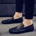 SHLIANG Herren Loafer Modedesigner Herren Mokassins Bequeme flache Schuhe Hochwertige leichte Freizeitschuhe X0010_voghion.com