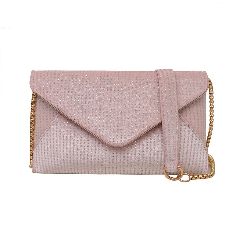 Borsa a tracolla da donna, borsa per cellulare alla moda con personalità semplice, catena monospalla e portamonete di grande capacità_voghion.com