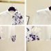 Women's Clothing silk ink printed shirt, high end, fashionable and stylish chiffon long sleeved top, early autumn design_voghion.com