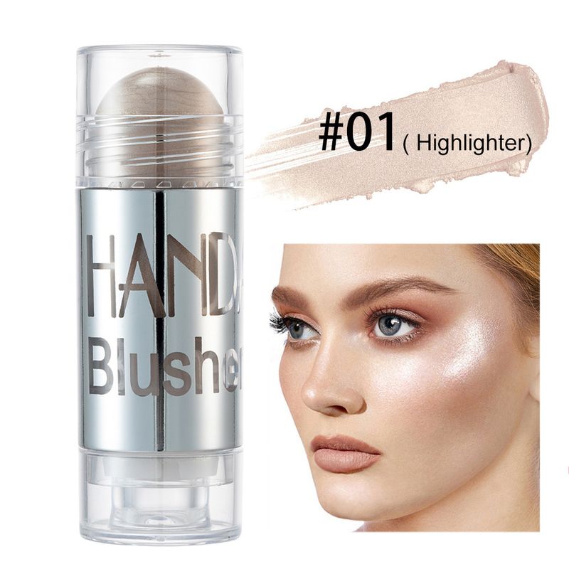 Han Daiyan Little Fat Stick Rouge Pearl powder blusher Cream Natural Sun Red_voghion.com