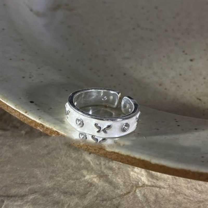 Heart Shell Ins Niche Style Elegant Girlfriend Couple Rings Women High-end Adjustable Open Ring Trend_voghion.com