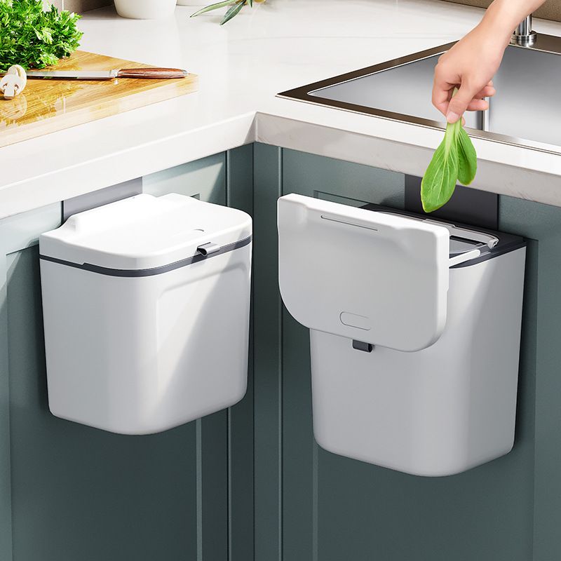 Joseph Joseph Slim Trash Bin – Wall-Mounted, No-Drill, Odor-Control Kitchen Waste Bin
_voghion.com